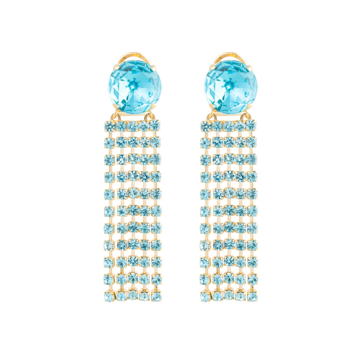 PALACE BLUE SMALL EARRINGS